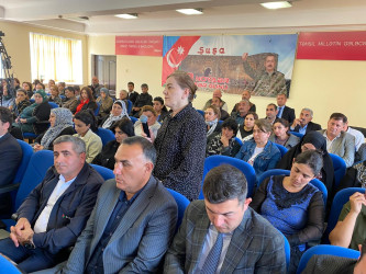 Rayon İcra Hakimiyyətinin başçısı Elşən Salahov Türkan qəsəbə sakinləri ilə növbəti səyyar görüşü keçirilib