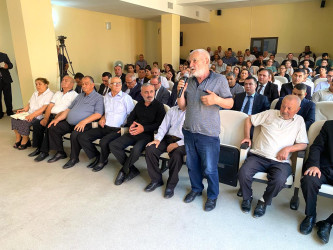 Şağan qəsəbəsində növbəti səyyar qəbul keçirilmişdir