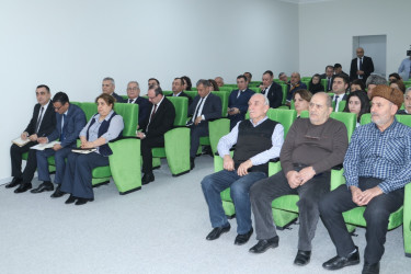 Zirə qəsəbə sakinləri ilə növbəti səyyar görüş keçirilmişdir