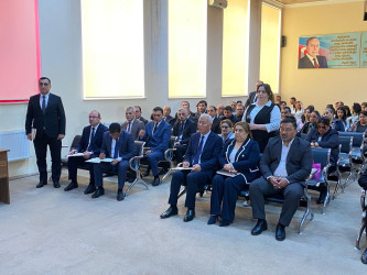 Zirə qəsəbə sakinləri ilə növbəti səyyar görüş keçirilmişdir