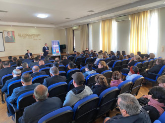 Türkan qəsəbə sakinləri ilə növbəti səyyar görüş keçirilmişdir