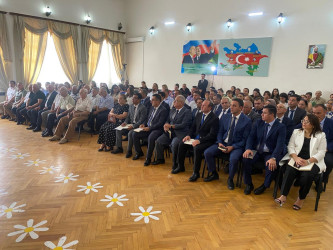 Mərdəkan qəsəbə sakinləri ilə növbəti səyyar görüş keçirilib