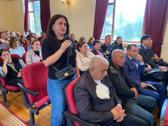 Mərdəkan qəsəbəsində növbəti səyyar qəbul keçirilmişdir