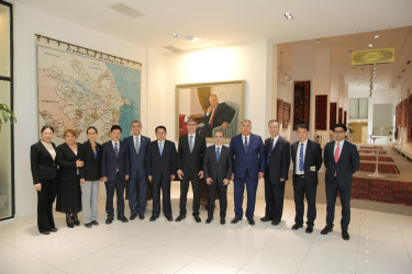 Çin Xalq Respublikasının Quancou şəhərinin nümayəndə heyətinin Xəzər rayonuna səfəri baş tutub