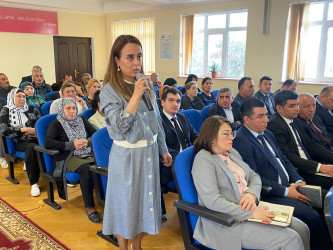 Rayon İcra Hakimiyyətinin başçısı Elşən Salahov Türkan qəsəbə sakinləri ilə növbəti səyyar görüşü keçirilib