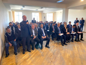 Qala qəsəbə sakinləri ilə növbəti səyyar görüş keçirilmişdir