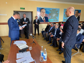 Binə qəsəbəsində yaşayan sakinlərlə növbəti səyyar qəbul keçirilib