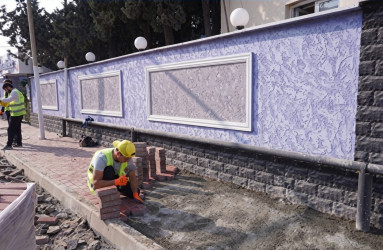 Mərdəkan və Şüvəlan qəsəbələrində genişmiqyaslı abadlıq və bərpa işləri sürətlə davam etdirilir