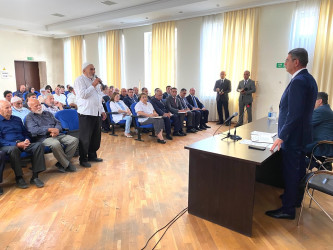 Türkan qəsəbəsində növbəti səyyar qəbul keçirilmişdir