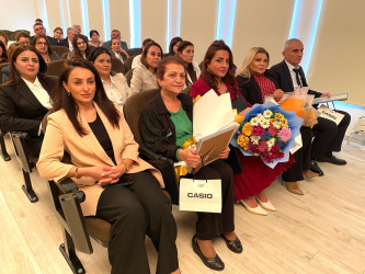 Xəzər rayonunda “5 oktyabr-Beynəlxalq Müəllimlər Günü”  qeyd olunub