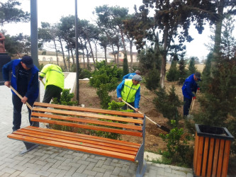 Xəzər rayonunda növbəti ümumrayon iməcliyi keçirilib