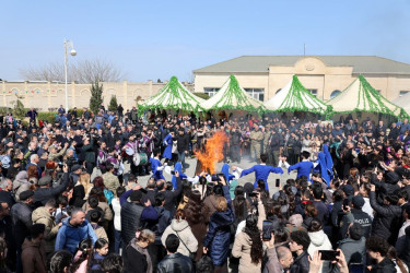 Xəzər rayonunda ümumrayon Novruz şənliyi keçirilib