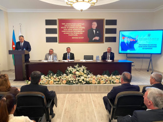 YAP Xəzər rayon təşkilatının XIII konfransı keçirilib