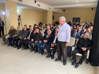 Şağan qəsəbəsində növbəti səyyar qəbul keçirilmişdir