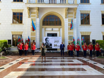 Xəzər rayonunda Silahlı Qüvvələr Gününə həsr olunmuş tədbir keçirilib