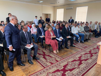 Şüvəlan qəsəbə sakinləri ilə növbəti səyyar görüş keçirilmişdir