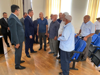 Türkan qəsəbəsində növbəti səyyar qəbul keçirilmişdir