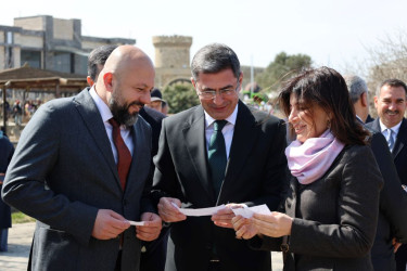 Xəzər rayonunda ümumrayon Novruz şənliyi keçirilib