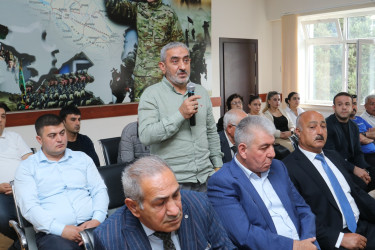 Rayon İcra Hakimiyyəti başçısının növbəti səyyar qəbulu Buzovna qəsəbəsində keçirildi