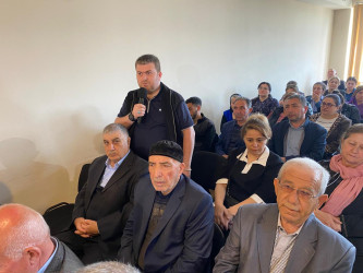 Qala qəsəbə sakinləri ilə növbəti səyyar görüş keçirilmişdir