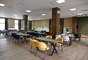 Azərbaycan Respublikasının Prezidenti İlham Əliyev Azərbaycan Yazıçılar Birliyinin Səməd Vurğun adına Yaradıcılıq Evinin açılışında iştirak edib