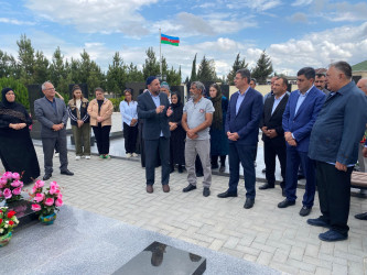 Azərbaycanın suverenliyi və ərazi bütövlüyü uğrunda şəhid olmuş Həsənov Elgün Elşad oğlunun və Zülfüzadə Coşqun Ədail oğlunun anım mərasimi keçirilib