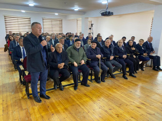 Buzovna qəsəbə sakinləri ilə növbəti səyyar görüş keçirilmişdir