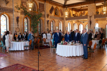 Yeni Azərbaycan Partiyası Xəzər rayon təşkilatının təsis edilməsinin 33-cü ildönümü münasibətilə tədbir keçirilib