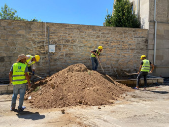 Xəzər Rayon İcra Hakimiyyətinin başçısı Mərdəkan və Şüvəlan qəsəbələrində abadlıq-quruculuq işləri ilə tanış olub