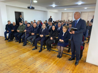 Buzovna qəsəbə sakinləri ilə növbəti səyyar görüş keçirilmişdir