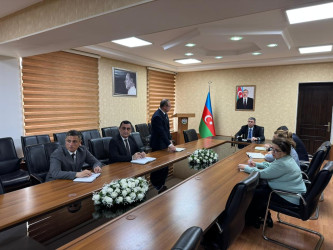 Rayon İcra Hakimiyyətinin başçısı Elşən Salahov vətəndaşların növbəti fərdi qəbulunu keçirib