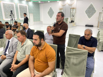 Binə qəsəbəsində növbəti səyyar qəbul keçirilmişdir