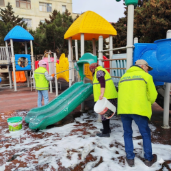 Xəzər rayonunda növbəti ümumrayon iməcliyi keçirilib