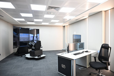 İlham Əliyev Milli Aviasiya Akademiyasında Beynəlxalq Təlim Mərkəzinin açılışında iştirak edib