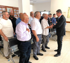 Şağan qəsəbə sakinləri ilə növbəti səyyar görüş keçirilmişdir