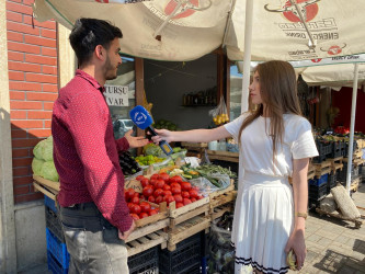 Xəzər rayonunda qanunsuz küçə ticarətinin qarşısının alınması məqsədilə reydlər keçirilib