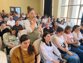 Şağan qəsəbəsində növbəti səyyar qəbul keçirilmişdir