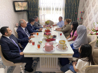 Vətən müharibəsi şəhidi Axundov Mirzə Musa oğlunun əziz xatirəsi ehtiramla yad edilib