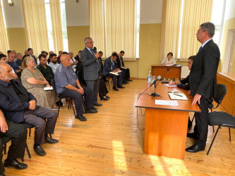 Qala qəsəbəsində növbəti səyyar qəbul keçirilmişdir