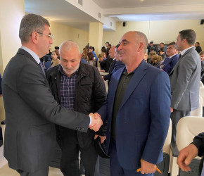 Xəzər Rayon İcra Hakimiyyətinin başçısı Elşən Salahovun Şağan qəsəbəsində yaşayan sakinlərlə növbəti səyyar görüşü keçirilib