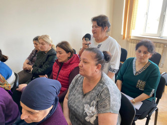 Qala qəsəbə sakinləri ilə növbəti səyyar görüş keçirilmişdir