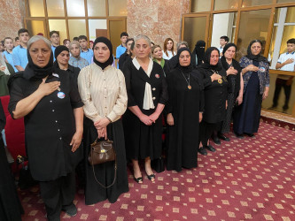 Vətən müharibəsi şəhidi Məmmədov Nahid Vahid oğlunun əziz xatirəsi ehtiramla yad edilib