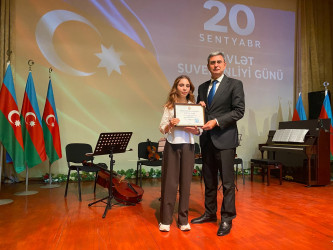 Xəzər rayonunda “Dövlət Suverenliyi Günü” qeyd olunub