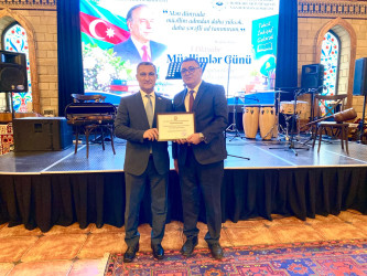 Xəzər rayonunda “5 oktyabr-Beynəlxalq Müəllimlər Günü”  qeyd olunub
