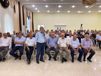 Binə qəsəbə sakinləri ilə növbəti səyyar görüş keçirilmişdir