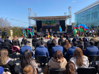Xəzər rayonunda ümumrayon Novruz şənliyi keçirilib
