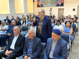 Zirə qəsəbəsində növbəti səyyar qəbul keçirilmişdir