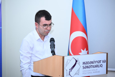 Mədəniyyət və Sənətkarlıq üzrə Bakı Dövlət Peşə Təhsili Mərkəzində inklüziv təlim və tədris mərkəzi yaradılıb