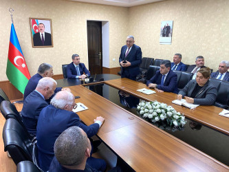 Xocalı soyqırımında həlak olmuş soydaşlarımızın  ailə üzvləri ilə görüş keçirilib