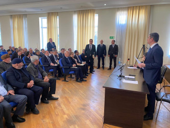 Türkan qəsəbə sakinləri ilə növbəti səyyar görüş keçirilmişdir